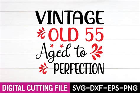 Vintage Old Aged To Perfection Graphic By Trendy Craftsvg Creative