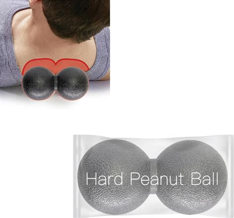 Peanut Massage Ball Roller Double Lacrosse Ball Acupoint Myofascial Release Muscle