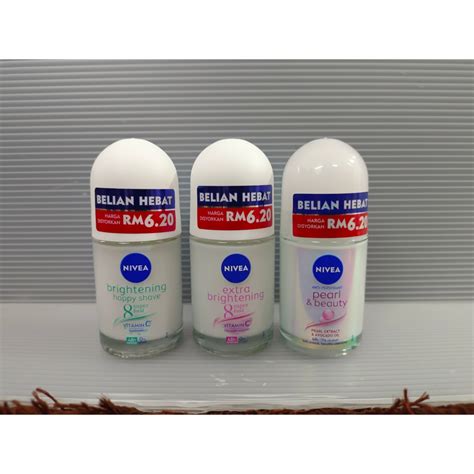 Nivea Women Deodorant Roll On 25ml Shopee Malaysia