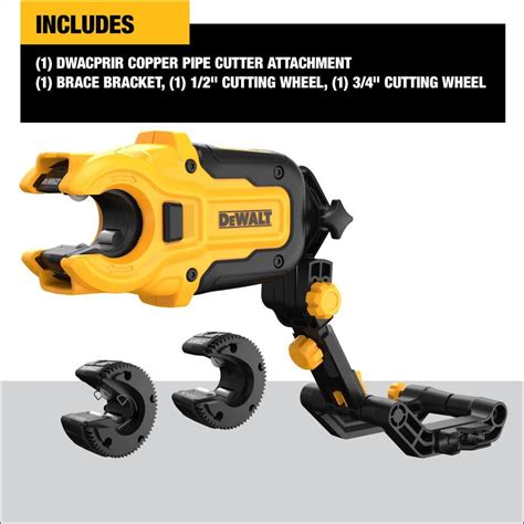 Dewalt Impact Connect Copper Pipe Cutter Attachment Dwacprir Acme Tools