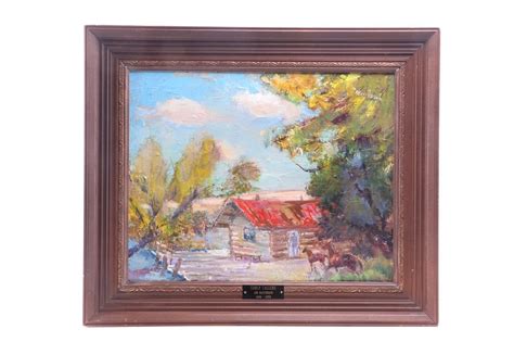 Masterson Jim 1894 1970 Early Callers Painting Sold At Auction On