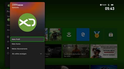 Xbox One Dashboard Profil Themes Für Alle Im Neuesten Update Ausgerollt