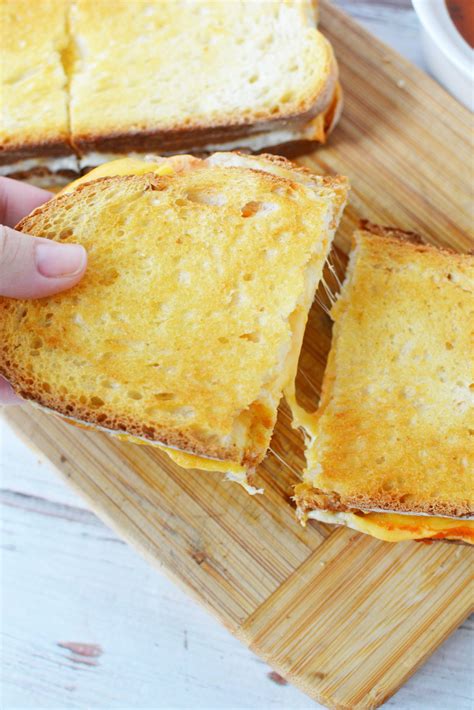 Air Fryer Grilled Cheese Sandwich Recipe