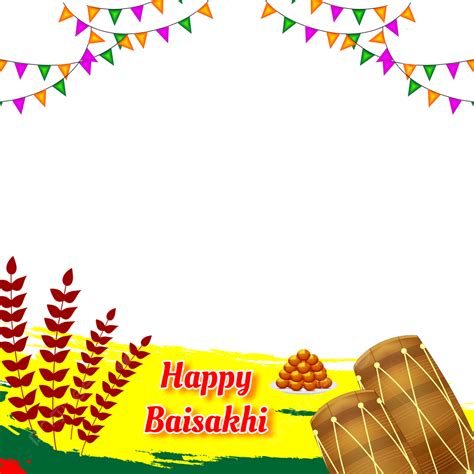 Baisakhi Png Image Baisakhi Festival Luxury Frame Design Happy