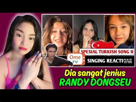 RANDY DONGSEU DIA SANGAT JENIUS Reaksi Cewek Cewek TURKI Ketika