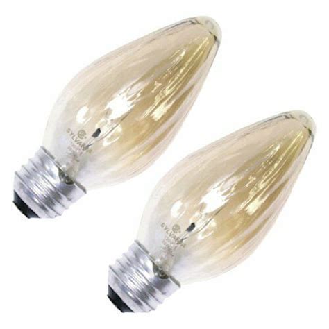 Sylvania 13823 25faicbl2pk 120v F15 Decor Flame Tip Light Bulb Ebay