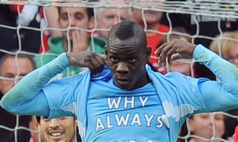 Mario Balotelli Happy At Manchester City Daily Mail Online