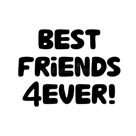 Best Friends Forever Hand Lettering Stock Illustrations 962 Best