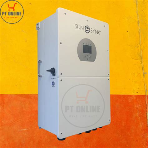 Sunsynk 16kw 1p Hybrid Pv Inverter 48v Cw Wifi Dongle Ip65 Pt Online