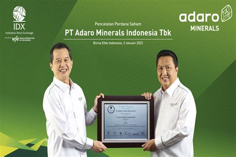 Adaro Minerals Putuskan Tidak Bagikan Dividen Korporasi Katadata Co Id