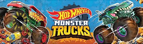 Amazon Hot Wheels Monster Trucks Toy Hauler Oversized Truck Carries Stores Scale