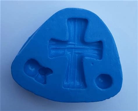 Molde De Silicone Cruz Elo Produtos Especiais