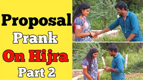 Proposing Prank On Hijra Part 2 Love Proposing Prank Telugu