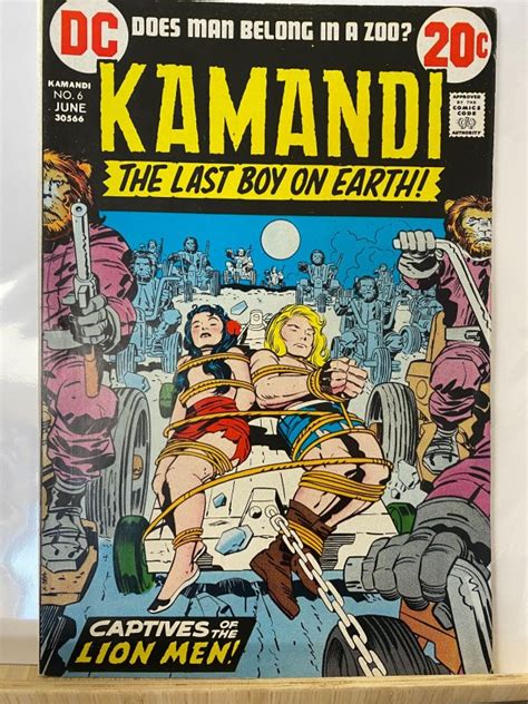 Kamandi The Last Boy On Earth Jack Kirby Vf Great Bronze Age