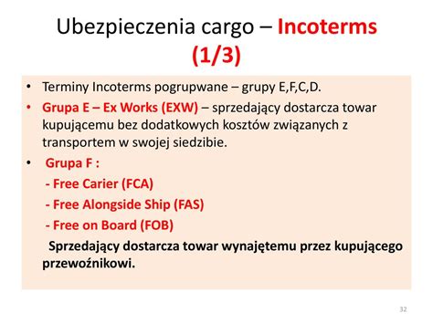 Ubezpieczenia towarów w transporcie lądowym i w czasie składowania