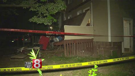 More Than Dozen Injured After Porch Collapse In Hartford Youtube