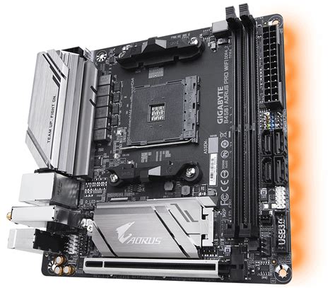 Mainboard เมนบอร์ด Am4 Gigabyte B450 I Aorus Pro Wifi