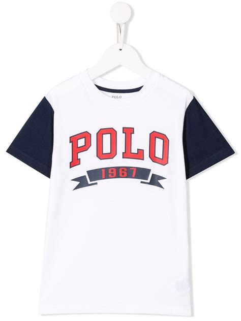 Ralph Lauren Kids Polo 1967 T Shirt Farfetch Polo Kids Ralph