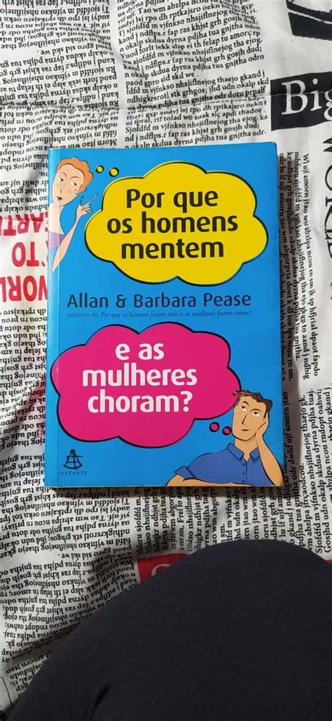 Por Que Os Homens Mentem E As Mulheres Choram Livro Sextante Usado