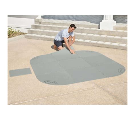 Tapis De Sol Pour Spa Gonflable Lay Z Spa Carr Ou Rond Accessoires