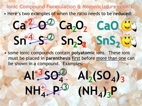 Ppt Ionic Compound Formulation And Nomenclature Powerpoint Presentation