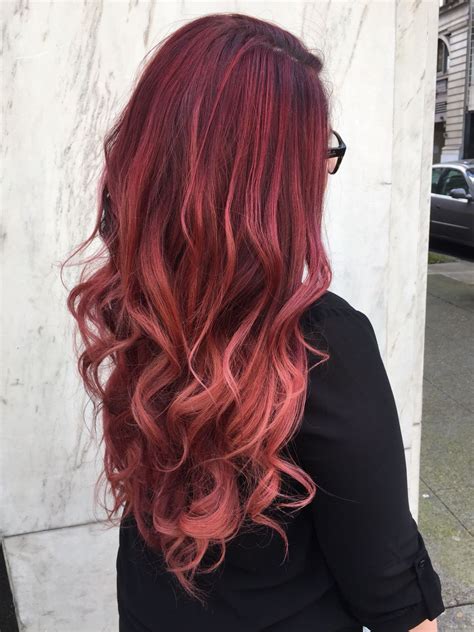 Balayage Rot Ist Die Trendfarbe Für Den Herbst 40 Schöne Inspirationen