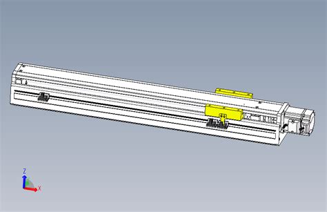 Xj120bs L900 直线模组 滑台xj120bs L900 R3 P400w Solidworks 2016 模型图纸下载 懒石网