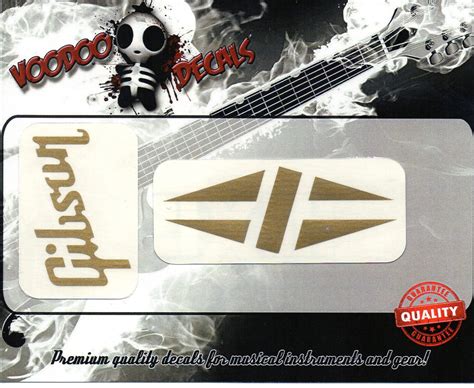 Gibson Headstock Vinyl Logo Vinyl Diamond