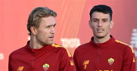 Trigoria Primo Allenamento Con La Roma Per Solbakken FOTO GALLERY