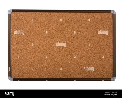 Blank Cork Board Stock Photo Alamy