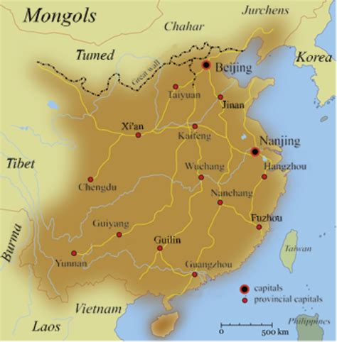 Tang And Song Dynasty Map