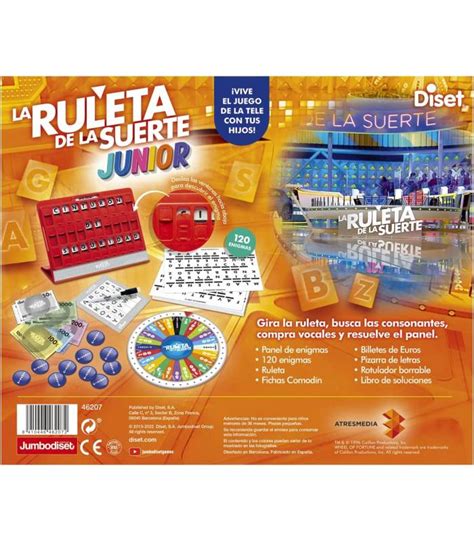 LA RULETA DE LA SUERTE JUNIOR NEW DE DISET JUGUETES PANRE