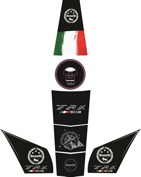 Benelli Trk Tank Pad Sticker Seti