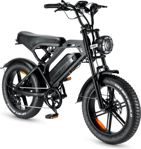 Ouxi V Model Zwart Elektrische Fatbike Fatbikes E Bike