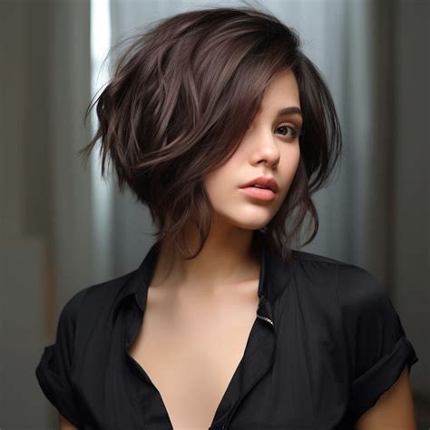 30 Bold Wavy And Short Bixie Haircuts 2024 In 2024 Short Hair Cuts Hair Cuts Medium Hair