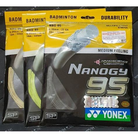 Jual Senar Badminton Yonex Nanogy Sp Original Shopee Indonesia