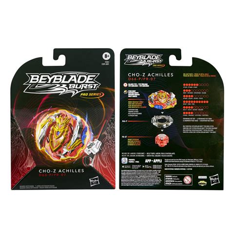 Beyblade Burst Pro Series Cho Z Achilles Spinning Top Starter Pack Balance Type Battling Game