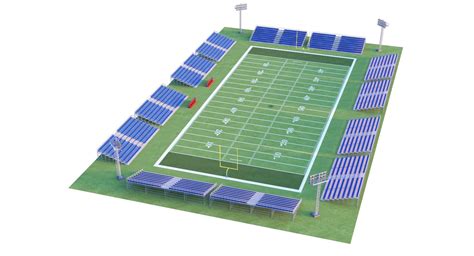 Football court modeled 3D model - TurboSquid 1347188