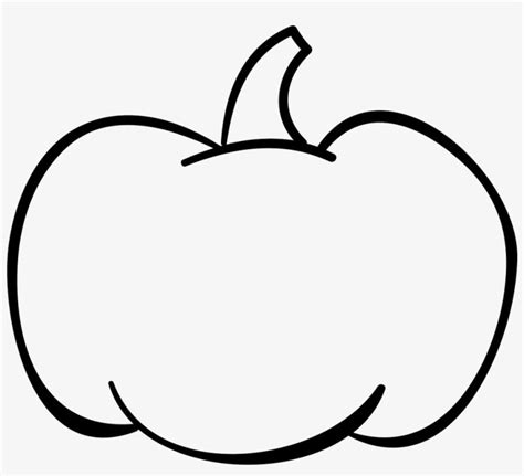 Halloween Pumpkin Vegetable Outline Svg Png Icon Free - Pumpkin Outline Clipart Transparent ...