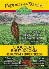 Bhut Jolokia Chocolate Seeds – Sandia Seed Company