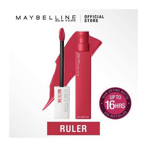 Maybelline Superstay Matte Ink City Edition Liquid Lipstick Lipstik