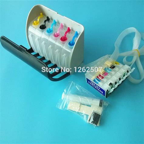 79 T0791 T0796 Ciss Continuous Ink Supply System For Epson Artisan 1430 1400 Printer Bulk Ciss