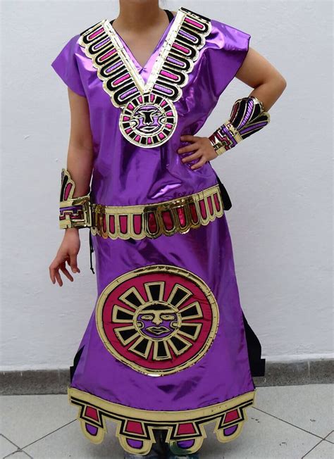 Vestidos De Danza Azteca Traje Azteca Trajes De Carnaval Disfraz Azteca