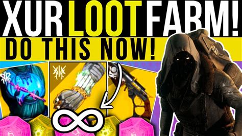 New XUR LOOT FARM Easy EXOTIC XP 1840 Power Location Iron Banner