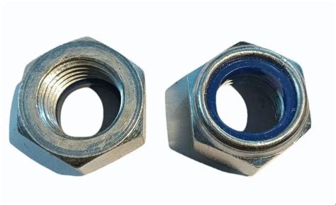 Hot Rolled Mm Mild Steel Hex Nylock Nut At Kg In Kolkata Id