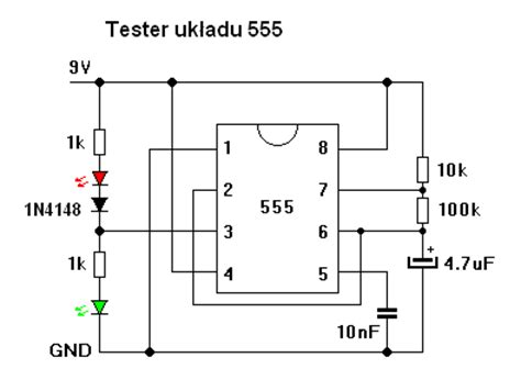 Układu NE555 jak sprawdzić czy jest sprawny elektroda pl