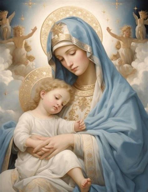 Pin By Darla Dawn Oliver On Catholic Mother Mary Images Blessed Mother Statue Jesus And Mary