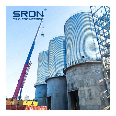 Cement Storage Silo Fly Ash Silo Welded Type Cement Storage Silo For