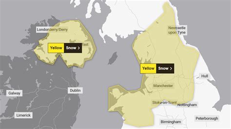 UK weather: Heavy snow to hit UK with Met Office issuing warning as up ...