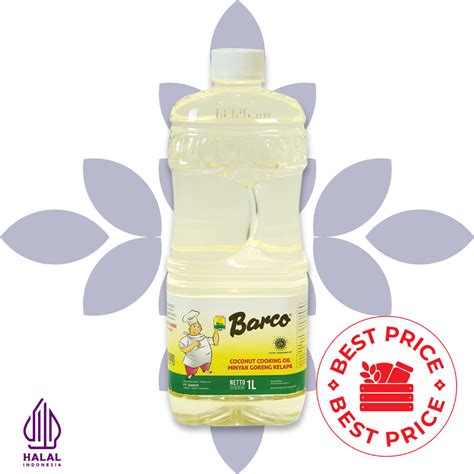 Jual BARCO MINYAK GORENG KELAPA JERIGEN 1 LITER Shopee Indonesia